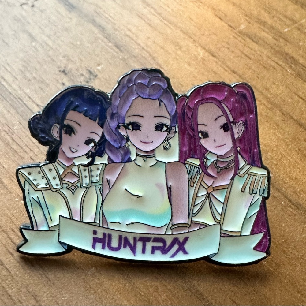 Huntrix K Pop Demon Hunters Enamel Pin